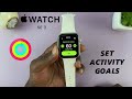 How To Change Your Activity Goals On Apple Watch SE 3