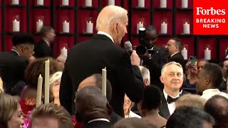 President Biden And Kenya's President William Ruto Deliver Toasts At State Dinne