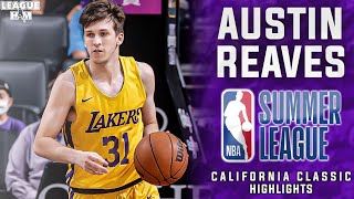 Austin Reaves Full California Classic Highlights | 2021 NBA Summer League | LA Lakers New Signee