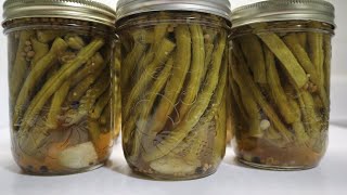 Pickled Green Beans  -  Preserving the Garden Harvest