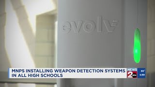 MNPS installing weapon detection systems in high schools