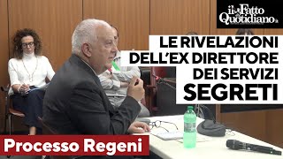 Processo Regeni, le rivelazioni dell'ex direttore dei servizi segreti: \