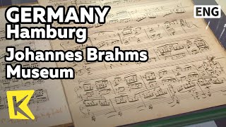 【K】Germany Travel-Hamburg[독일 여행-함부르크]페터슈트라세, 브람스 박물관/Johannes Brahms Museum/Peter Strasse