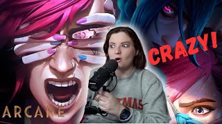 **OBSESSING OVER** Arcane Season 2 Premier! | Reaction #arcane #leagueoflegends #evilqkreactions