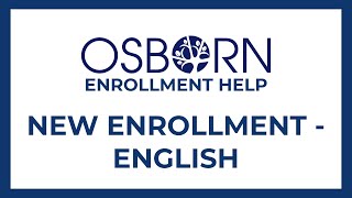 Enrollment Help - New Enrollment - English