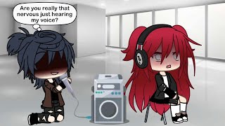 He Speaks Only Through My Mic🎤🎧😳 || Gacha Life || Dark Gacha Life Story