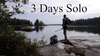 3 Days Solo Camping in Manitoba Backcountry | Exploring the Seagrim Lake Chain