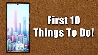 Samsung GALAXY S23 ULTRA - First 10 Things To Do!