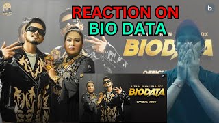REACTION ON | BIODATA - Official Video | Afsana Khan | Paradox | Punjabi Song 2023 | JK REACTION