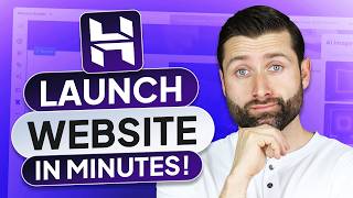Hostinger AI website builder tutorial | Best website builder for beginners!