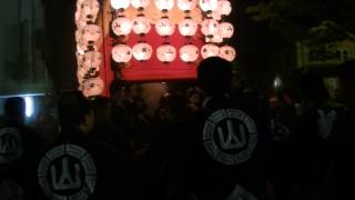 2014常滑祭礼　山方字　　常西出る2