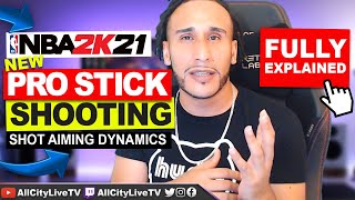 Nba 2k21 Shot Meter -  NEW *Pro Stick* Shot Meter and Shot Aiming ( Fully Explained )
