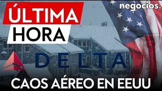 ÚLTIMA HORA | Caos aéreo en EEUU: el frío y la nieve provocan la cancelación de 400 vuelos de Delta