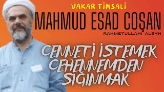 Prof.Dr. Mahmud Esad Coşan (r.a) - Cenneti İstemek, Cehennemden Sığınmak