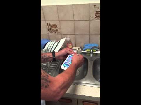 Iphone 6 water test in a $16 eBay special waterproof case Iphone 6 water test in a $16 eBay special waterproof case