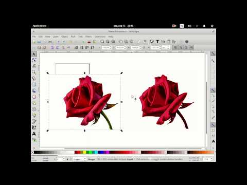 How to quickly vectorize a bitmap / image using GIMP and Inkscape How to quickly vectorize a bitmap / image using GIMP and Inkscape