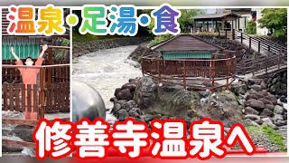 【温泉旅】露天風呂・足湯・食を堪能。静岡県の修善寺温泉へ｜湯回廊 菊屋