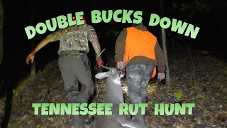 2 Bucks Down - Tennessee Deer Hunting During the Rut