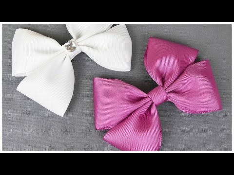 How To Make A Hair Bow I No sew Hair Bow I DIY Easy Bow How To Make A Hair Bow I No sew Hair Bow I DIY Easy Bow