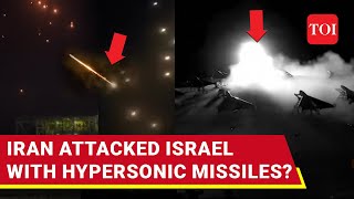 Iranian 'Hypersonic' Missiles Breach Israeli Airspace; Three IDF Bases 'Hit' In Direct Attack