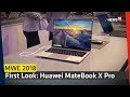 Huawei MateBook X Pro First Look at MWC 2018