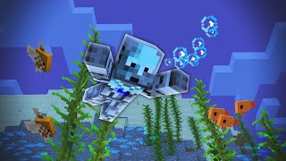 Minecraft, but we can only breathe UNDERWATER