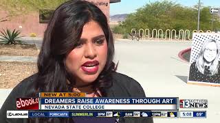 Dreamers raise awareness through art