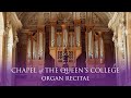 Claire Alsop - Live Organ Recital from The Queen's College, Oxford. 1.10pm, 20 November 2024