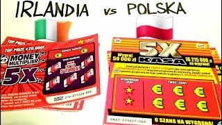 #46 ZDRAPKI 🇮🇪VS🇵🇱 BITWA ZDRAPEK PL vs IE: Money Multiplier 5X vs 5X Kasa