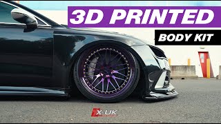 Transforming The Audi S7 Widowmaker wide body kit With 3d Printing  - A Facelift In Progress!