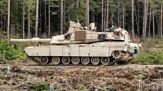 M1A2 Tanks Welcome The Enemies Of Estonia