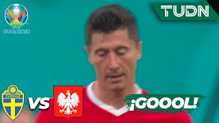 ¡DE INFARTO! Lewandowski marca y se EMPATA | Suecia 2-2 Polonia | UEFA Euro 2020 | Grupo E-J3 | TUDN
