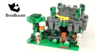 LEGO MINECRAFT 21132 Jungle Temple - Speed Build for Collecrors - Collection 57 sets