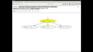 Algorithmic Debugging of Real-World Haskell Programs (90 second version)