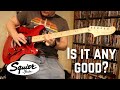 Squier Starcaster Affinity Series Semi Hollowbody Guitar Review!