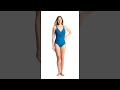 Miraclesuit Must Haves Oceanus Surplice One Piece Swimsuit | SwimOutlet.com