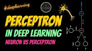 Perceptron | Deep Learning Tutorial | Neural Networks | Neuron vs Perceptron | At A Glance! | #ai