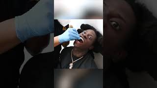 TRAPPER TURNED RAPPER! Watch @TraplandPat Switch to Tri-Color Permanent Grillz 🥶