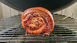 Porchetta on the Kamado Grill