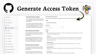 How to create a personal access token on GitHub