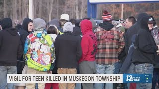 Vigil held for 17-year-old killed in Muskegon Township crash