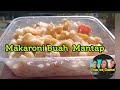 Makaroni Buah Mantap paling simple