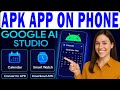 BUILD an ANDROID App ON YOUR PHONE Using Google AI Studio & GET APK (NO PC NEEDED!)