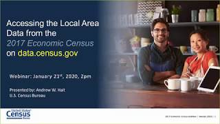 Accessing the Economic Census Local Area Data on data census gov Tips and Tricks