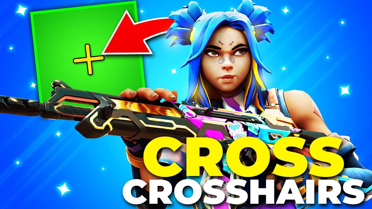 Cross Crosshair In Valorant - Best Crosshair Settings - YouTube