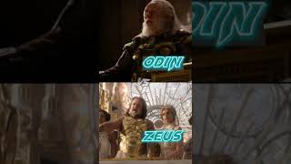 ODIN vs ZEUS Battle Comparison (COMICS)