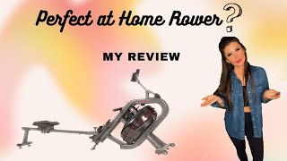 The Ultimate Workout: Sunny Health & Fitness Phantom Hydro Water Rower