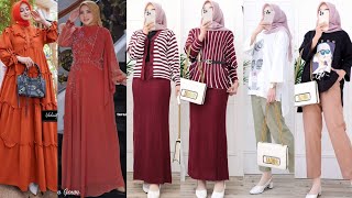 30 GAMIS MUSLIMAH TERBAIK 2022/2023 |Setelan Tunik Cantik Cantik😍