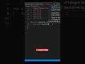 Learn Coding || Python Programing Pattern Tutorial || Python Basic #coding #viral #short #trending