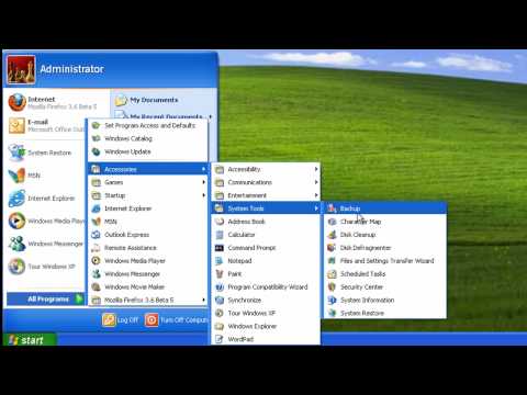 Using System Restore in Windows XP Using System Restore in Windows XP